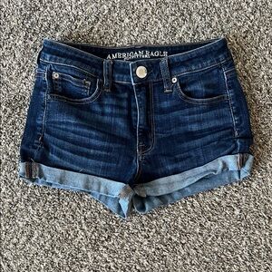 American Eagle Outfitters Women's Blue Jean Shorts